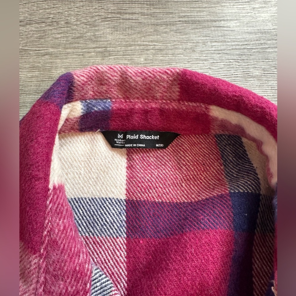 Girls Shacket - Picture 2 of 3